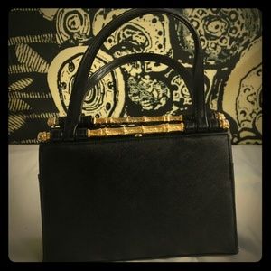 Small black vintage Meyers handbag