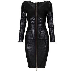 REDUCED: Black bandage dress