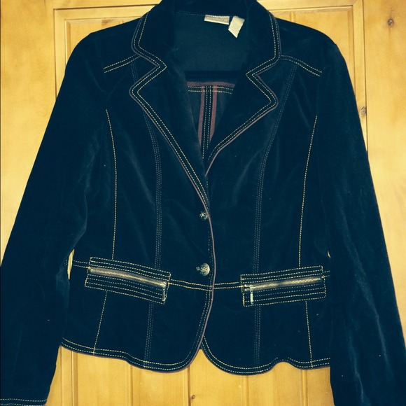 ****SOLD****Velvet Jacket
