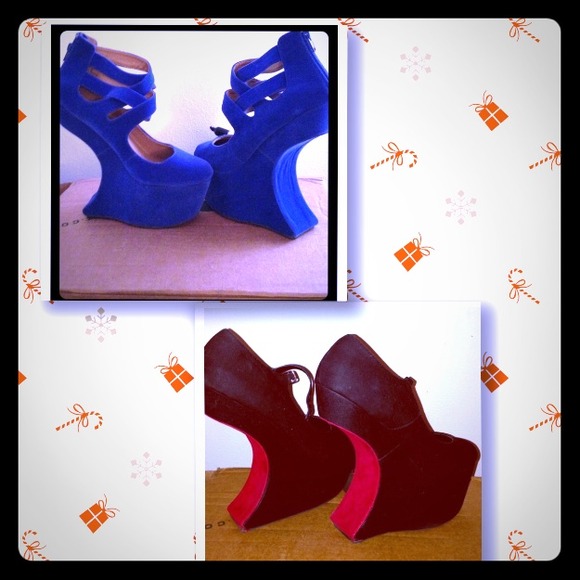 TWO FOR ONE SPECAIL💥💥Sexy velvet Heel less shoes