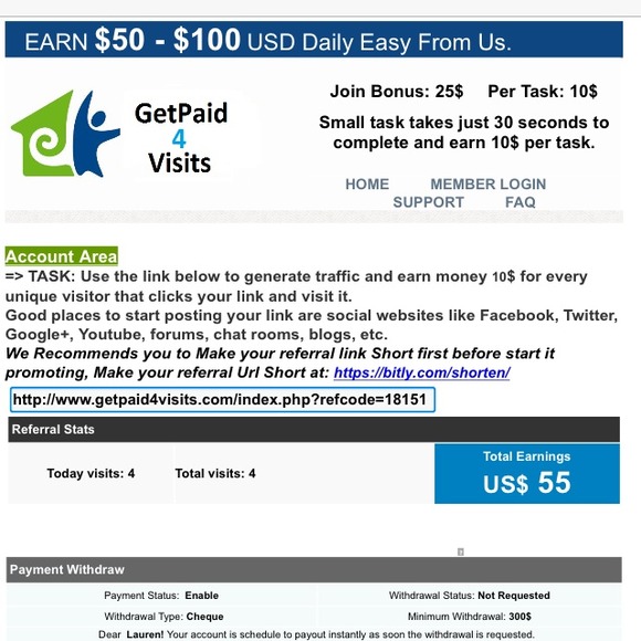 dudes you actuly get money!!