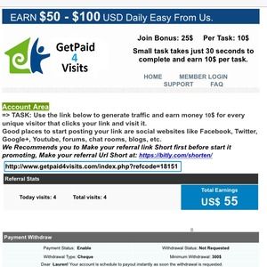 dudes you actuly get money!!