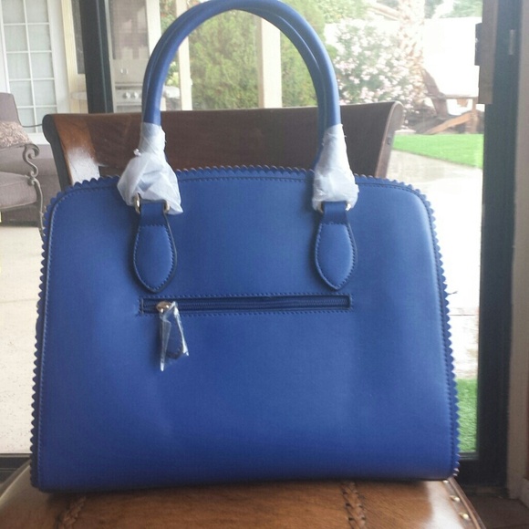 Unique Blue Handbag - Picture 3 of 4