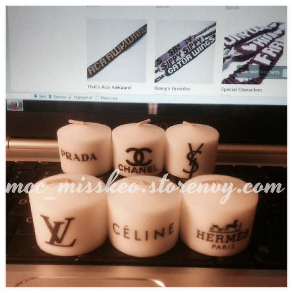 Fashionista Votive Candles