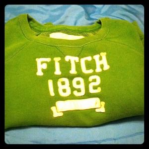 Green Abercrombie & Fitch (New York) sweater