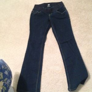 Old navy maternity jeans size 2 low waist