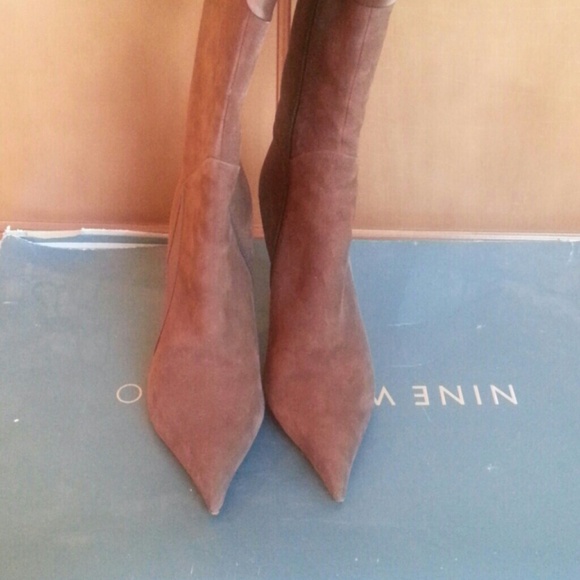 REDUCED! Nine West suede boots - Picture 2 of 4