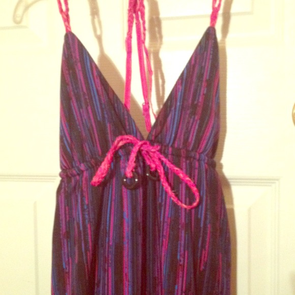 Multistriped billabong summer dress ☀️