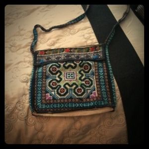 Aztec Design Crossbody Purse