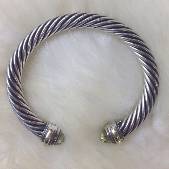 David Yurman Jewelry - David Yurman Cable Classics Bracelet w/ Prasiolite