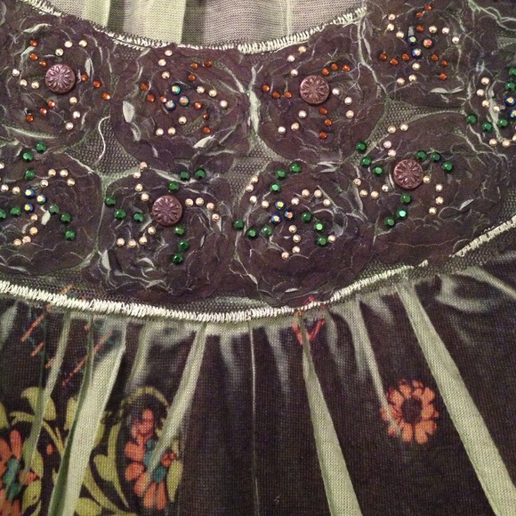 Forest Green Tunic - Picture 2 of 3