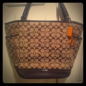 New Never Used Coach Purse With Tag!