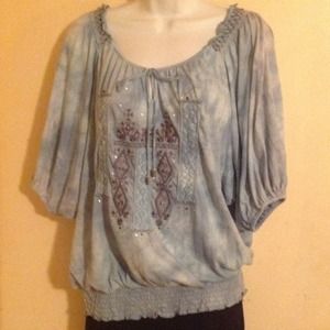 Beautiful Chic Boho Peasant Blouse