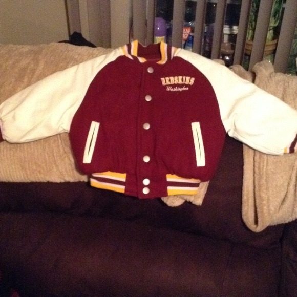 Washington redskins varsity reversible jacket