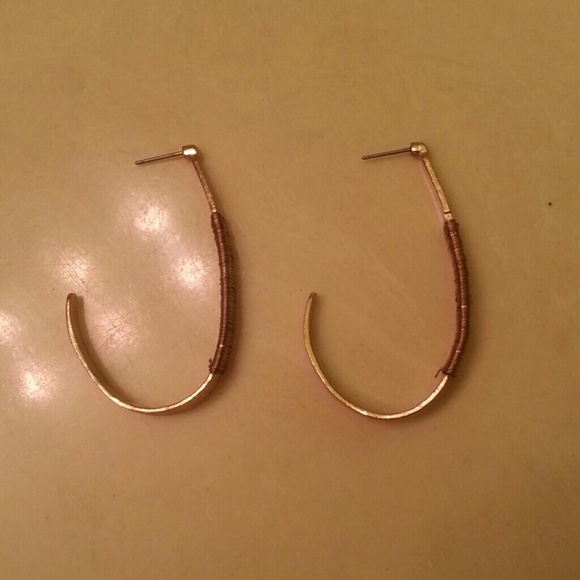 Gold earrings - Picture 2 of 4