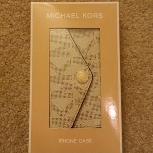Authentic MK iPhone wrislet case