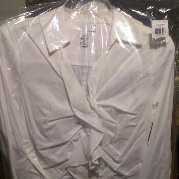New crisp white top
