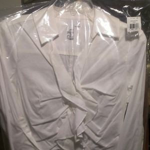 New crisp white top