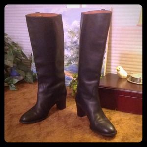 🐎 J. Crew Equestrian Heeled Boots. Classic.