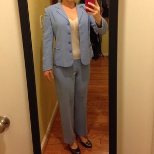 Periwinkle suit