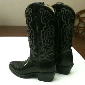 Black Western Cowboy (Cowgirl) Boots