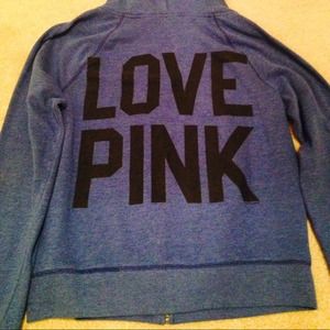 Love PINK Victoria's Secret Purple Sweater