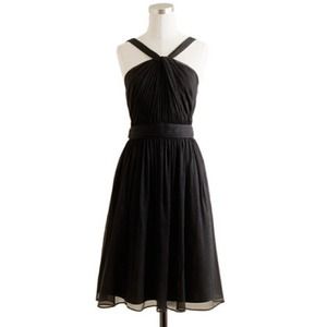 J. Crew Sinclair black dress, size 0