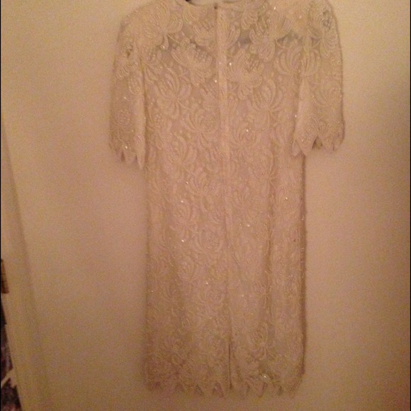 🔶Reduced🔶Hand Beaded Vintage Dress - Picture 3 of 4