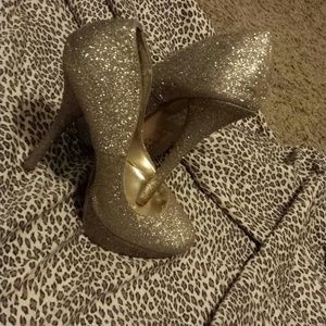 Sexy glitter high heels