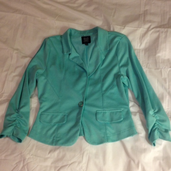 Pretty aqua jacket/blazer*SOLD*