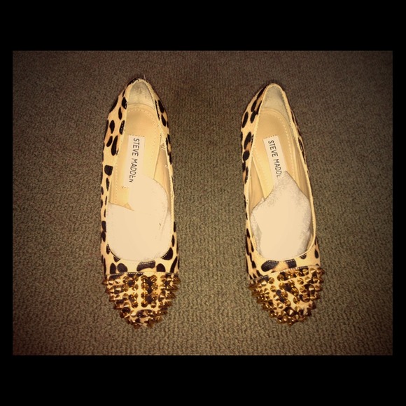 💗Steve Madden leopard boldd pumps💗
