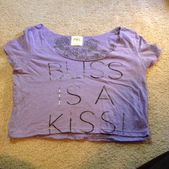 Vintage crop top
