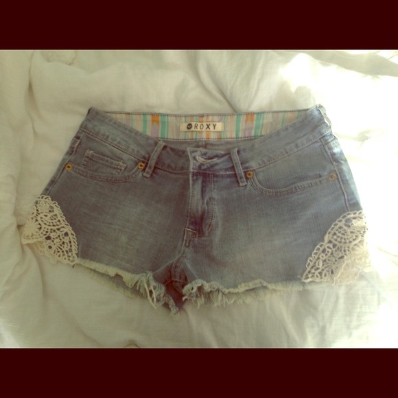 Lace shorts