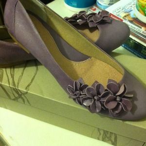 Purple flats