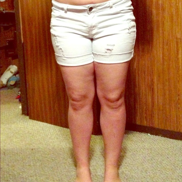 White shorts