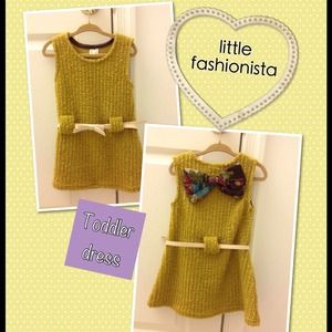 Toddler dress for little fashionistas!!!   NWOT