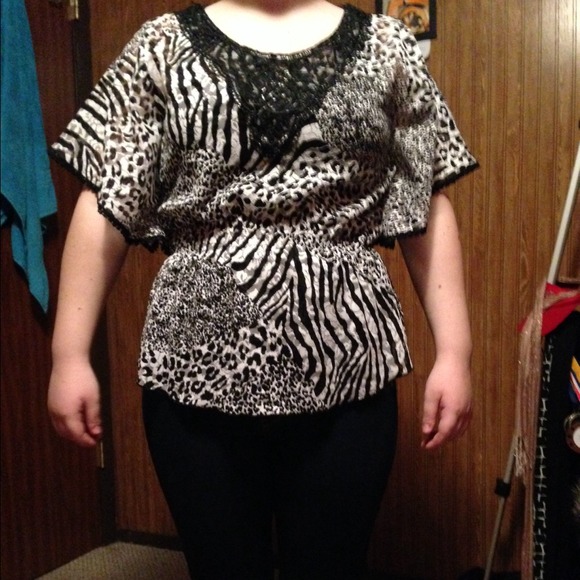 Cute animal print shirt
