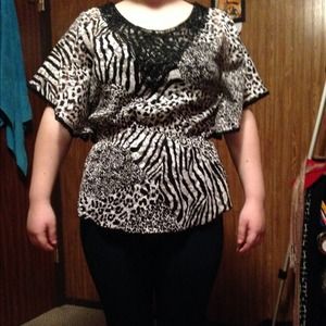 Cute animal print shirt