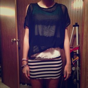 Cute unique mini dress