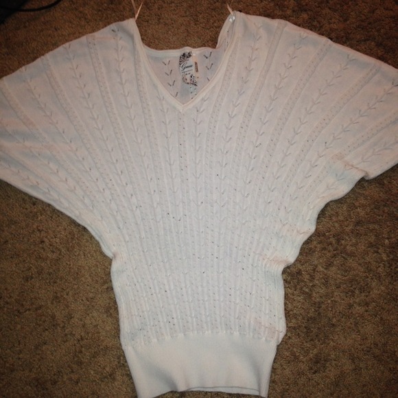 Guess white blouse