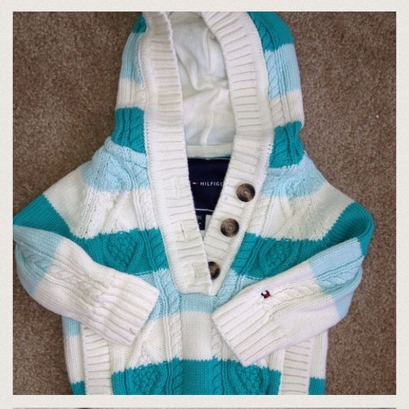 ❌RESERVED❌Baby girl Tommy Hilfiger pullover knit