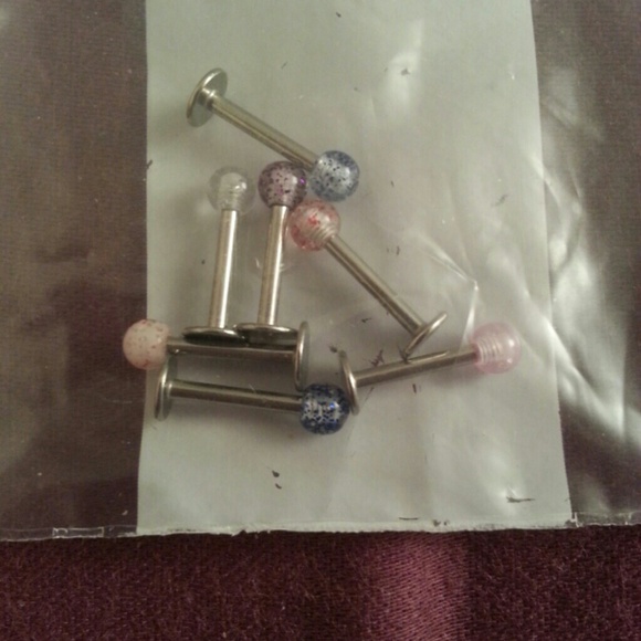 16G GLITTER PIERCING JEWELRY
