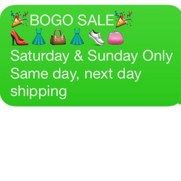 👠My Closet, BOGO 1/2 off