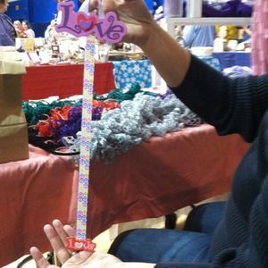 Love hair bow holder