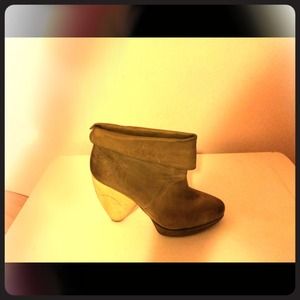 Taupe Max Studio booties