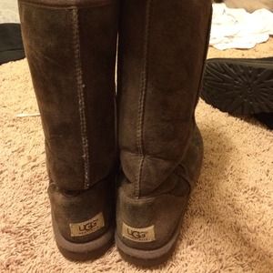 Tall brown Uggs!