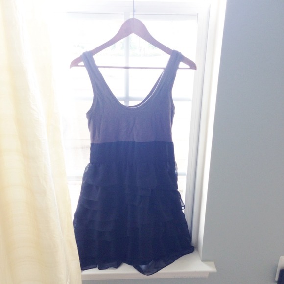 Express Tank Ruffle Dress - Picture 2 of 4