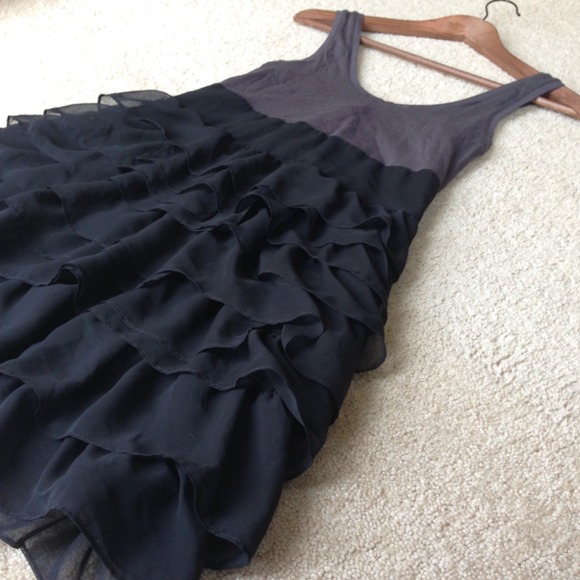 Express Tank Ruffle Dress - Picture 3 of 4