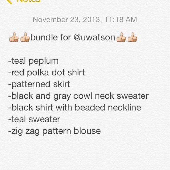 ☺️☺️👍bundle for @uwatson👍☺️☺️