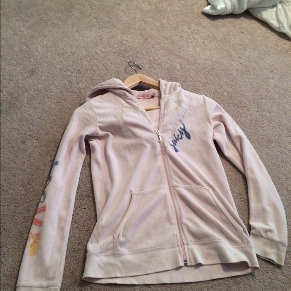 Pink juicy sweatshirt